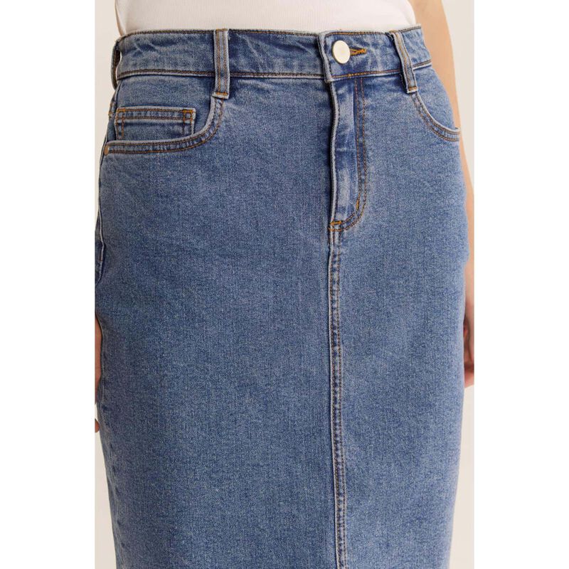 Sportscraft Brodie Denim Skirt image number 2
